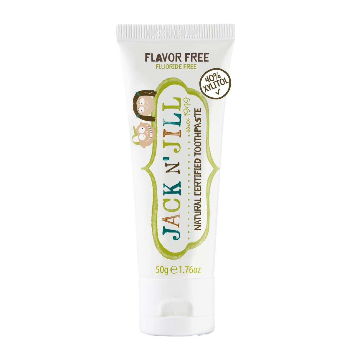 Jack N' Jill Flavor Free Natural Toothpaste 50g