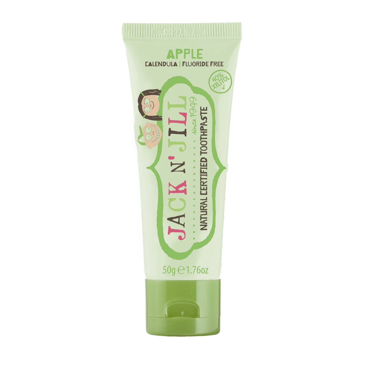 Natural Certified Toothpaste Apple 50g – Jack N' Jill USA