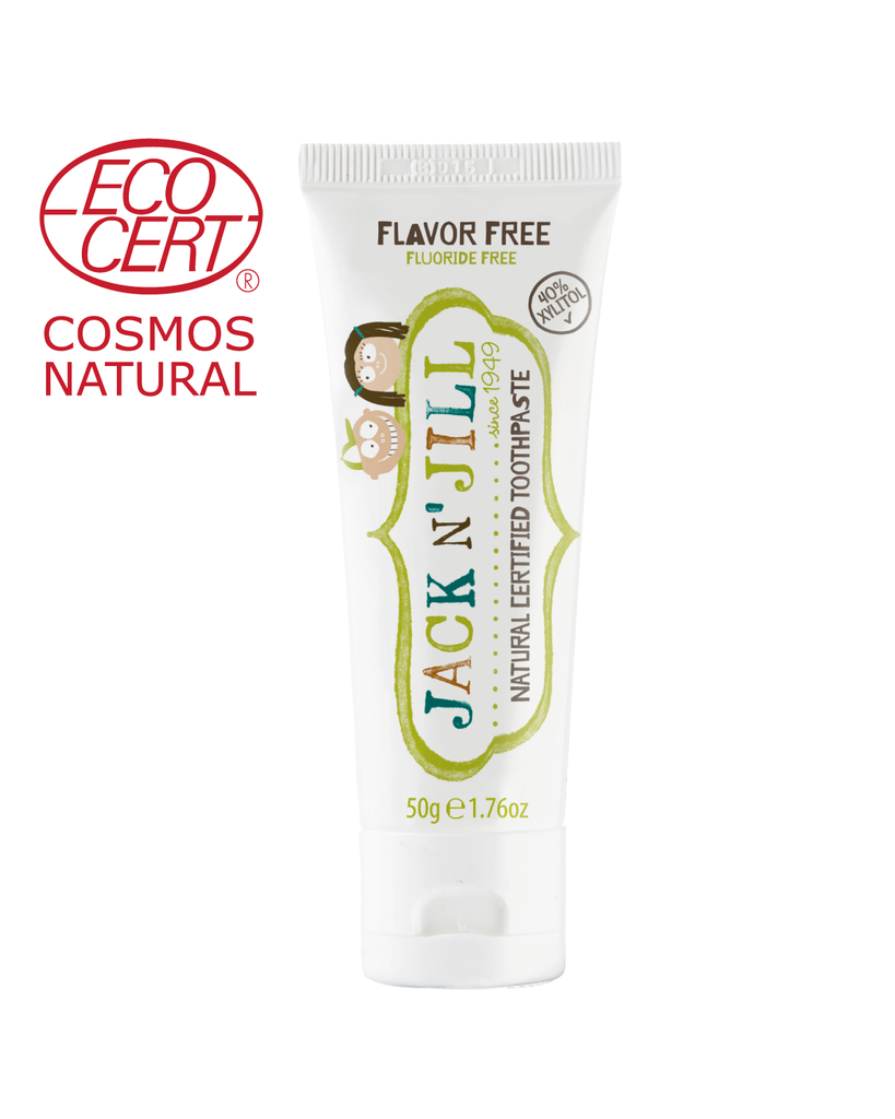 Natural Certified Toothpaste Flavor Free 50g - WellbeingIsland - US