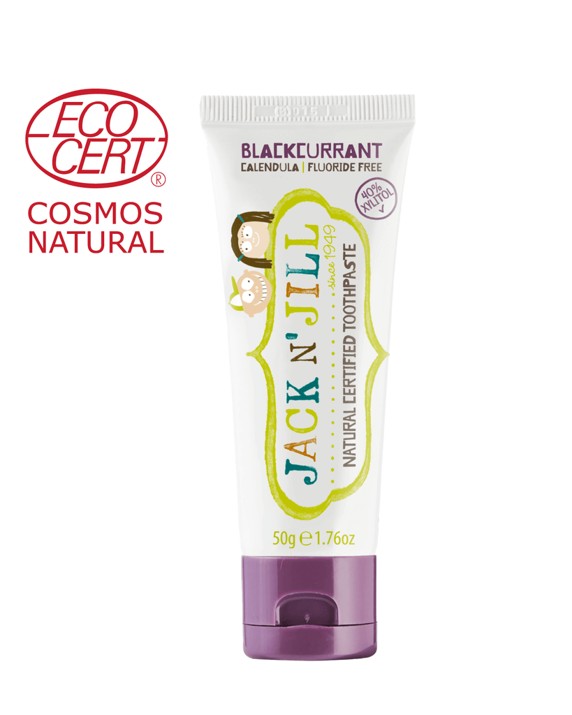 Natural Certified Toothpaste Blackcurrant 50g - WellbeingIsland - US